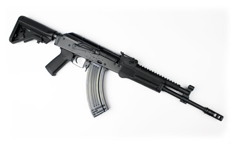 АВТОМАТ ПНЕВМ. E&L ELAK702 Custom AEG  Steel - Platinum EL-A114-A