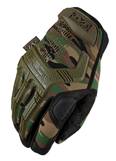 ПЕРЧАТКИ M-Pact Woodland Camo, код MECHANIX MPT-71