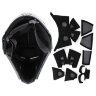 ШЛЕМ ПЛАСТИКОВЫЙ С МАСКОЙ Tactical Full Face AS-HM0123B-TP