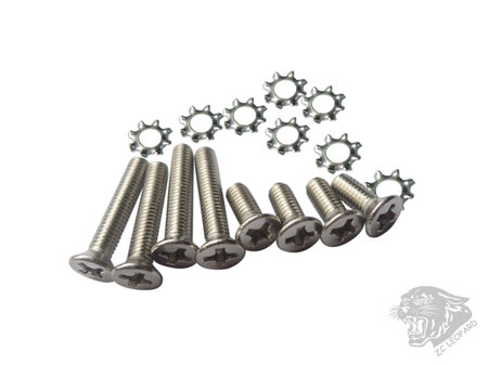 НАБОР ВИНТОВ К ГИРБОКСУ V2 Stainless Steel  ZCAIRSOFT M-193