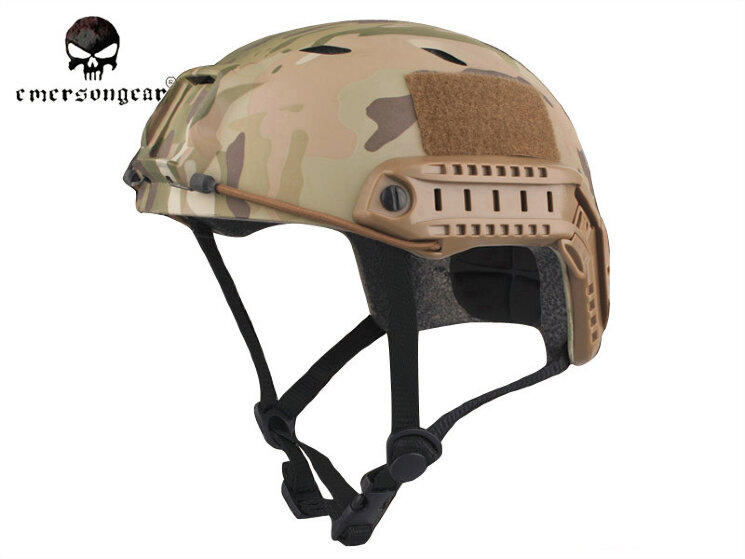 ШЛЕМ ПЛАСТИКОВЫЙ EMERSON FAST Helmet BJ TYPE Light version c рельсами FMA AS-HM0119CP