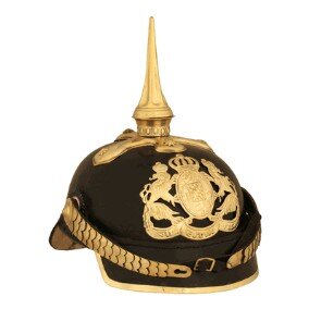 ШЛЕМ PICKELHAUBE БАВАРИЯ M1889 репро кожа код AH6036L