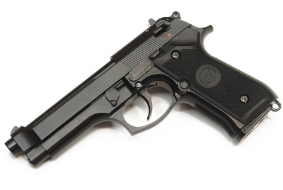 ПИСТОЛЕТ ПНЕВМ. WE BERETTA M92F, металл, WE-M011BOX-B