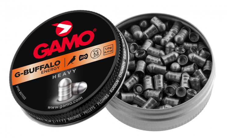 Пуля пневм. "Gamo G-Buffalo", кал. 4,5 мм., 1 гр (15,4гран) (200 шт.)
