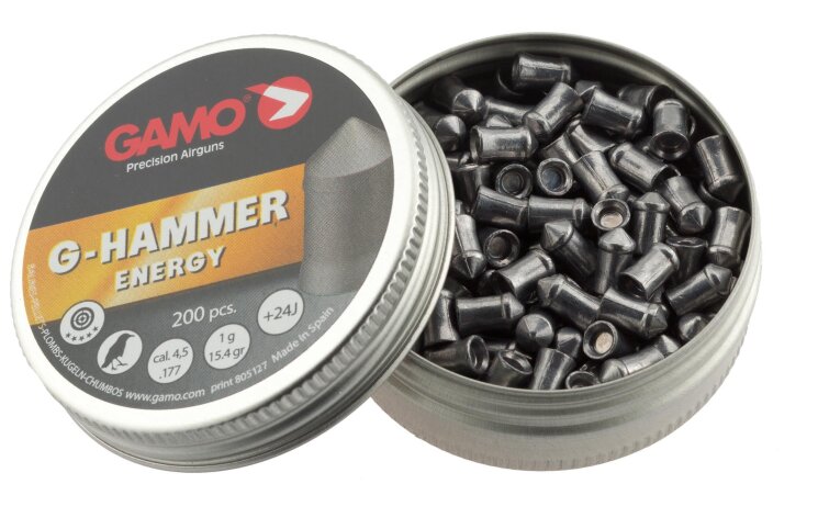 Пуля пневм. "Gamo G-Hammer", кал. 4,5 мм., 1 гр (15,4 гран) (200 шт.)