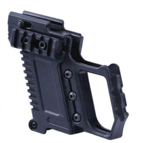 ПЕРЕДНЯЯ РУКОЯТЬ/ДЕРЖАТЕЛЬ МАГАЗИНА ДЛЯ ПИСТОЛЕТОВ GLOCK BLACK AS-HL0076B