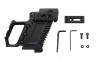 ПЕРЕДНЯЯ РУКОЯТЬ/ДЕРЖАТЕЛЬ МАГАЗИНА ДЛЯ ПИСТОЛЕТОВ GLOCK BLACK AS-HL0076B