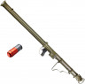 ГРАНАТОМЕТ M9A1 BAZOOKA (под 40мм страйкбольную гранату) PPS