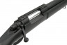 ВИНТОВКА ПНЕВМ. CYMA M24 SWS, черный пластик, рельса под оптику, быстросъемные антабки SPRING CM702