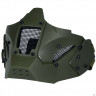 МАСКА Tactical Warrior на нижнюю часть лица для крепления к шлемам Fast AS-MS0083OD