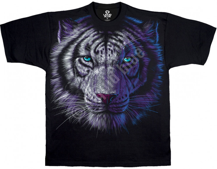 ФУТБОЛКА WHITE TIGER, код LIQUID BLUE 31116
