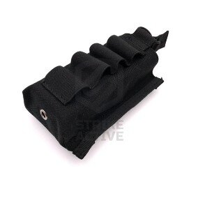 Подсумок под магазин м4/16 + 4 ружейных патрона 12к Black AS-HL0054B