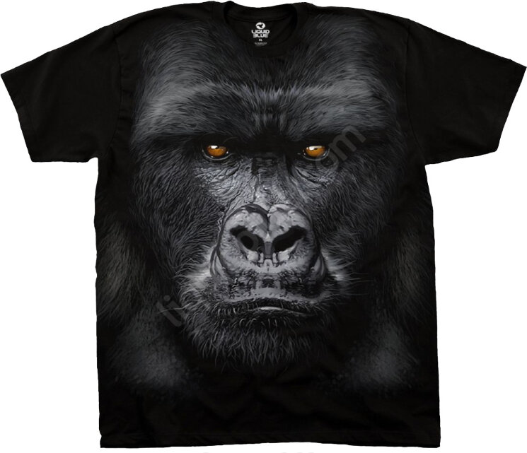 ФУТБОЛКА MAJESTIC GORILLA, код LIQUID BLUE 31130