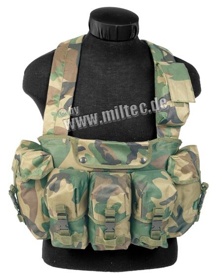 РАЗГРУЗКА НАГРУДНАЯ 6 КАРМАНОВ woodland код sturm 135505 / 13530020
