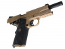 ПИСТОЛЕТ ПНЕВМ. KJW COLT M1911 M.E.U. GBB, GAS, TAN, металл, модель - KP-07 GAS -TAN