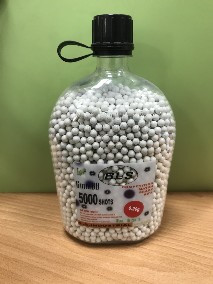 Шарики BLS 0,20  (5000шт, белые, фляга-бутылка) (групповая тара 15шт) 5BO-H20 ФЛЯГА
