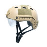 ШЛЕМ ПЛАСТИКОВЫЙ Ops Core  с очками Brown SH6985-BR