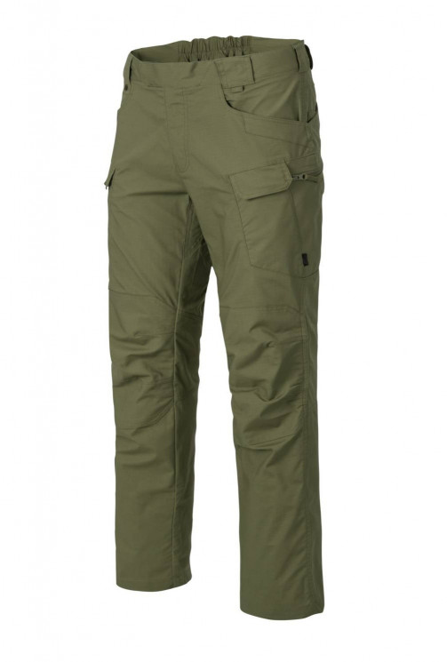 БРЮКИ URBAN TACTICAL ® - PolyCotton Ripstop - Olive Green, код HELIKON-TEX SP-UTL-PR-02