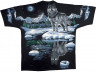 ФУТБОЛКА ARCTIC WOLF BLACK, код LIQUID BLUE 31112