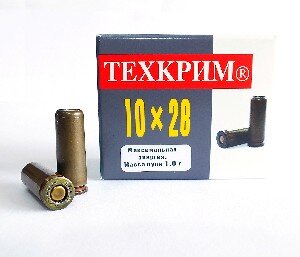 ПАТРОН кал. 10х28 "MAXIMUM" (1,3 гр.) пр. ЗАО "ТЕХКРИМ"