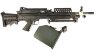 ПУЛЕМЕТ ПНЕВМ. MK46 AEG, A&K, металл, короб