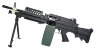 ПУЛЕМЕТ ПНЕВМ. MK46 AEG, A&K, металл, короб
