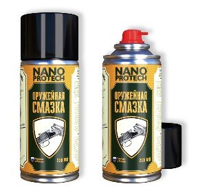 Смазка для оружия NANOPROTECH 210мл. (для гладкого)