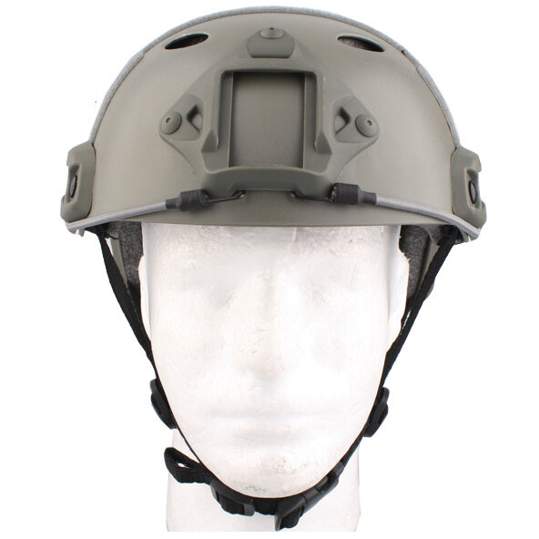ШЛЕМ ПЛАСТИКОВЫЙ EMERSON FAST Helmet PJ TYPE Light version c рельсами FMA AS-HM0118FG