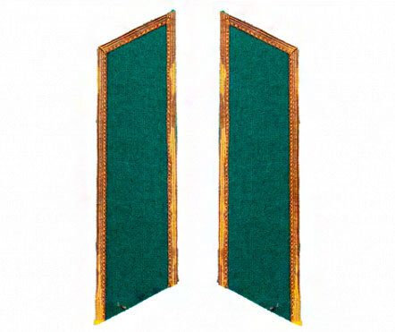 ПЕТЛИЦЫ ДЛЯ ГИМНАСТЕРКИ КОМАНДИРСКИЕ РККА ПОГРАНВОЙСКА обр.1935г. РЕПРО