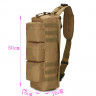 СУМКА НАПЛЕЧНАЯ Tactical Go Pack Camping Military (600D) GREEN код AS-BS0012OD