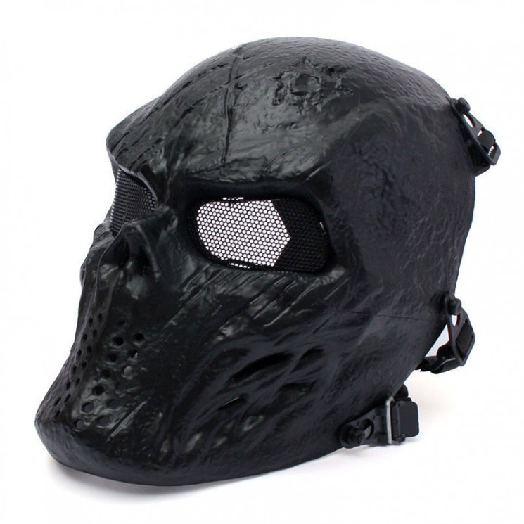 МАСКА с сетчатыми очками M06 Black AS-MS0058B
