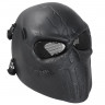 МАСКА с сетчатыми очками PUNISHER Black AS-MS0059B