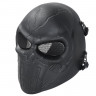 МАСКА с сетчатыми очками PUNISHER Black AS-MS0059B