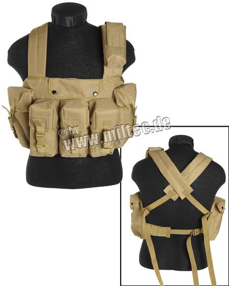 РАЗГРУЗКА НАГРУДНАЯ 6 КАРМАНОВ (COYOTE) код sturm 13530005