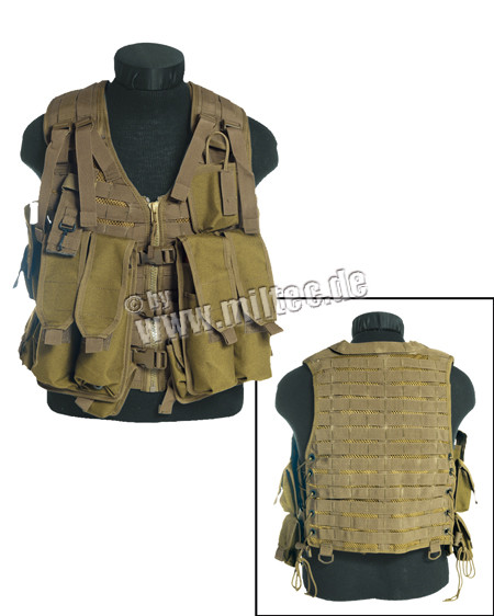 ЖИЛЕТ ТАКТИЧЕСКИЙ Modular System COYOTE с подсумками под АК-74 код sturm 10730005