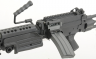 ПУЛЕМЕТ ПНЕВМ. M249 PARA, A&K, металл, пластик, скл. приклад, электрокороб - M249(PARA)