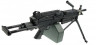 ПУЛЕМЕТ ПНЕВМ. M249 PARA, A&K, металл, пластик, скл. приклад, электрокороб - M249(PARA)