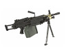ПУЛЕМЕТ ПНЕВМ. M249 PARA, A&K, металл, пластик, скл. приклад, электрокороб - M249(PARA)