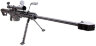 ВИНТОВКА ПНЕВМ. BARRET M82A1 SNOW WOLF AEG, металл, пластик, оптика, сошки 3-9X50E SW-02A