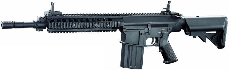 ВИНТОВКА ПНЕВМ. SR-25K AEG, A&K, металл, RIS  SR25K - 030