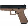 ПИСТОЛЕТ ПНЕВМ. KJW GLOCK G18 GBB CO2, авт., мет. слайд, модель - KP-18.CO2 TAN