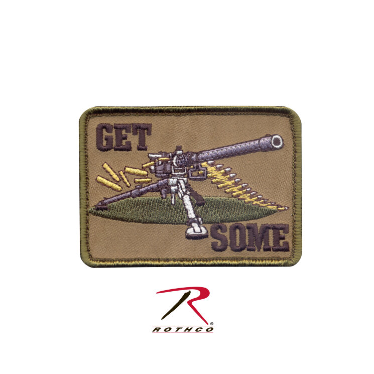 ШЕВРОН на липучке GET SOME код ROTHCO 72208