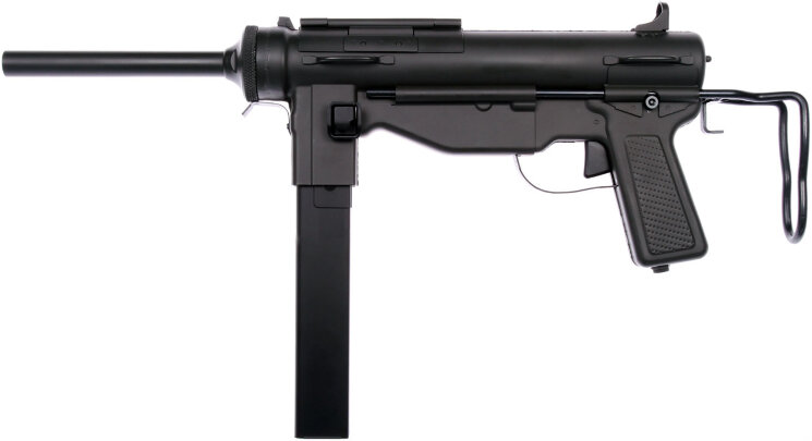 АВТОМАТ ПНЕВМ. M3A2 "Grease gun" SNOW WOLF AEG, металл, SW-06-01