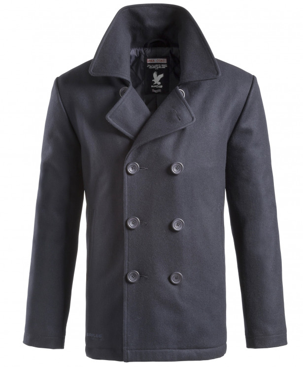КУРТКА PEA COAT NAVY, SURPLUS 204030.10
