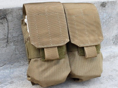 ПОДСУМОК molle TMC M4 Double Mag (Coyote Brown) WS22243CB