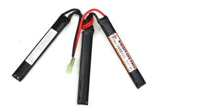 АКБ iPower 11.1V LiPO 1450mAh 20C ALP1450R4-3STripple 7x16.5x116 х3 трехлепестковый